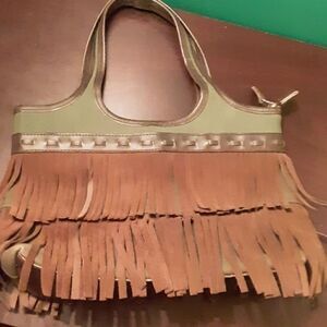 💥True Vintage Fringe 70's Boho hippie bag 👜